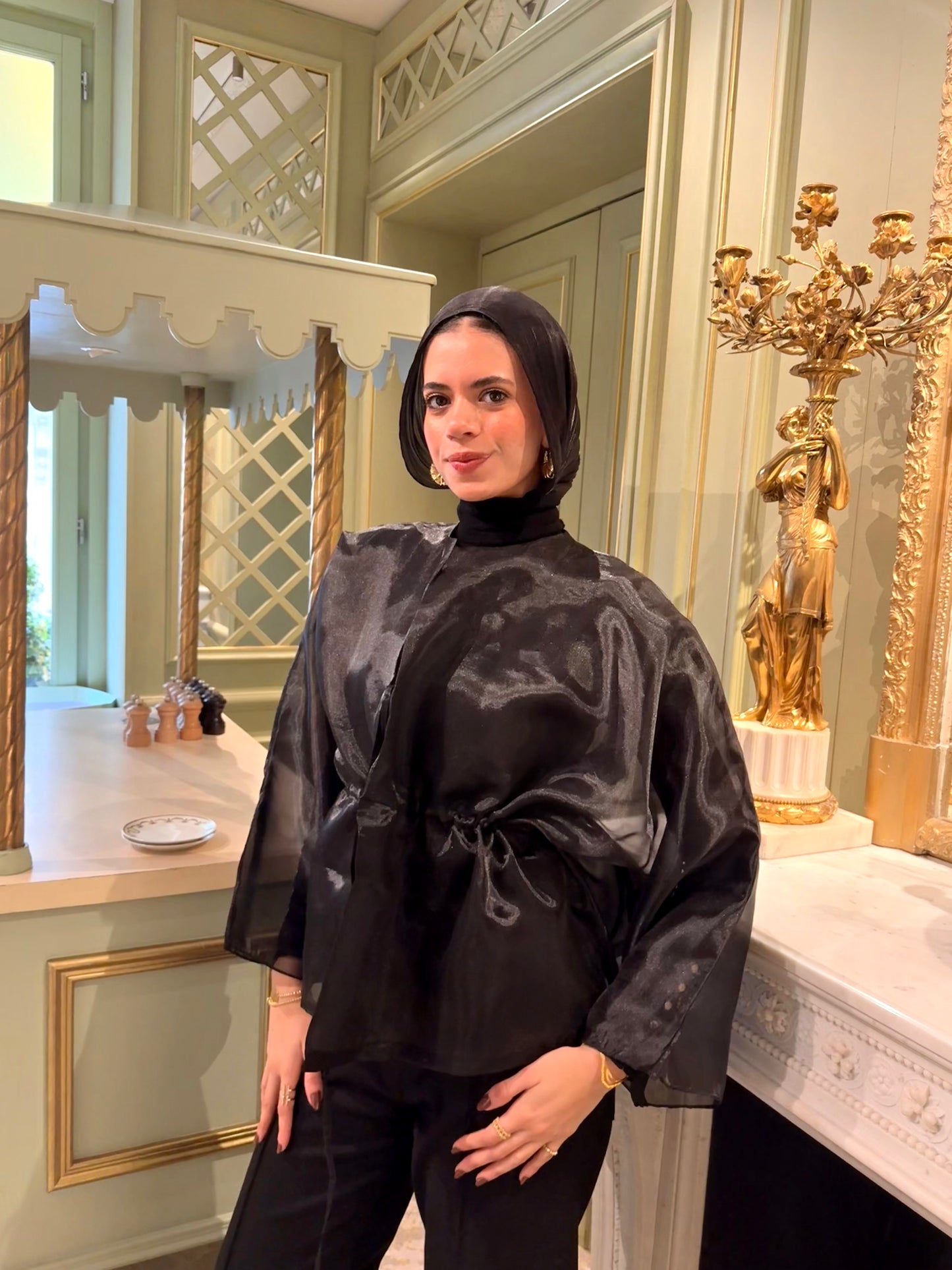 Lumiére Blouse - Noire