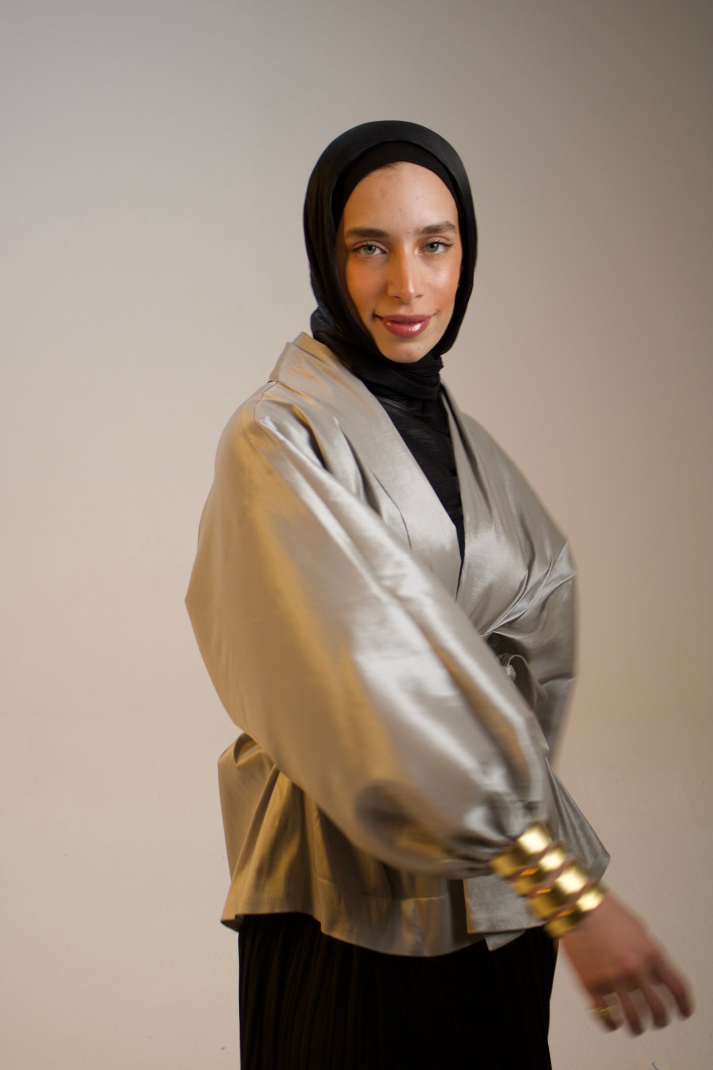 LAYALI Silver Jacket