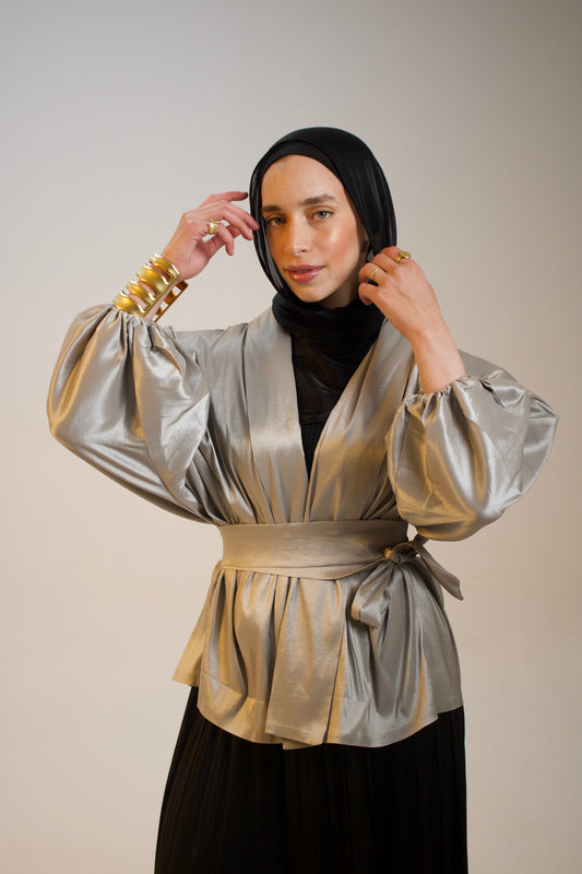 LAYALI Silver Jacket