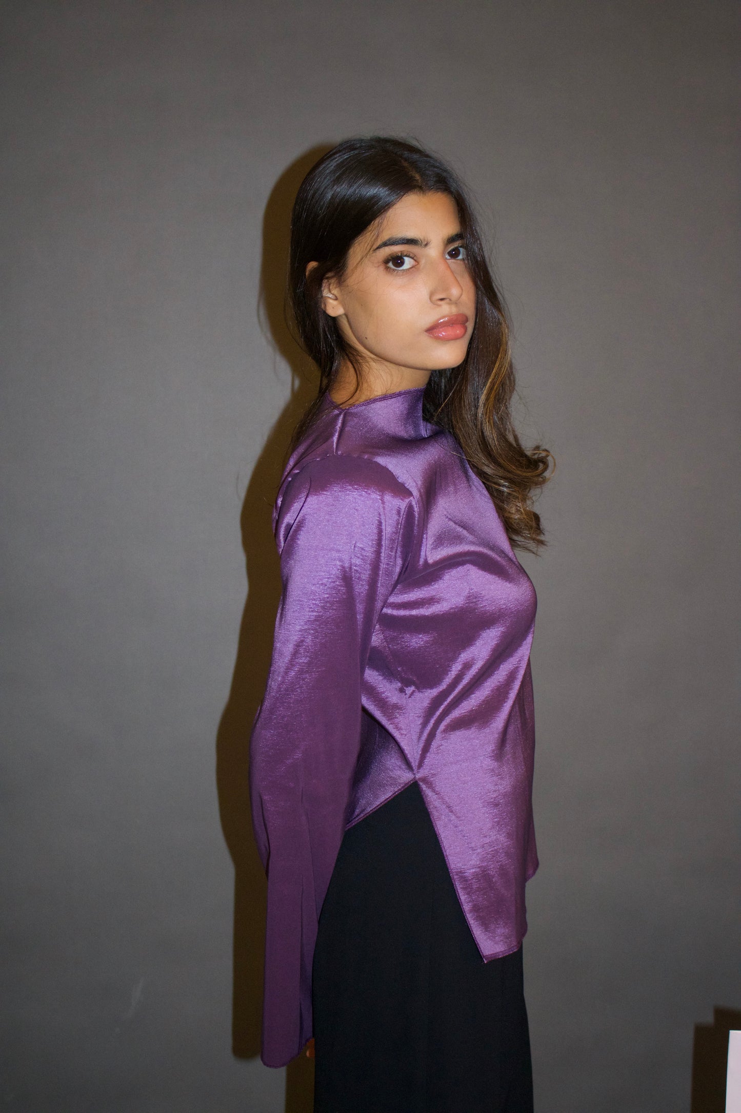 IVA Blouse in Purple